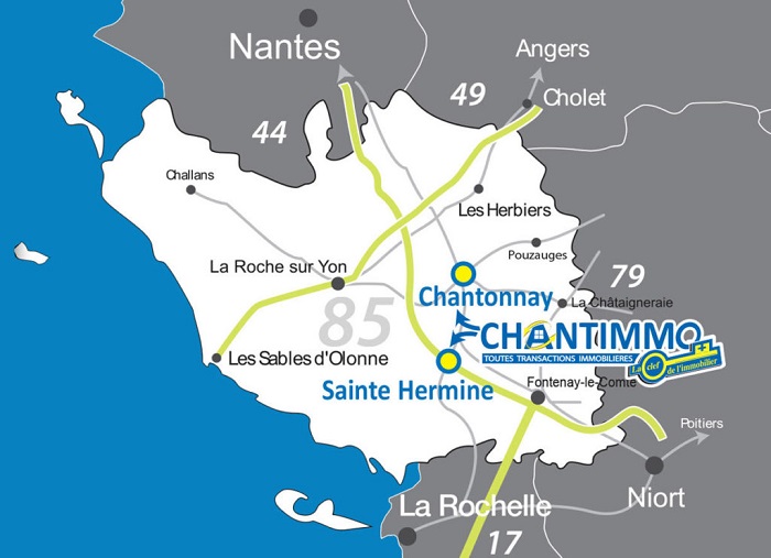 Chantimmo agence immobilière en Vendée